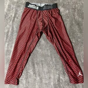 Nike Jordan Printed 7/8 Compression Training Tight Toddler Boy Red
